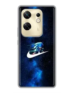 Чехол для Infinix Zero 30 с картинкой «Звездный путь Nike»
