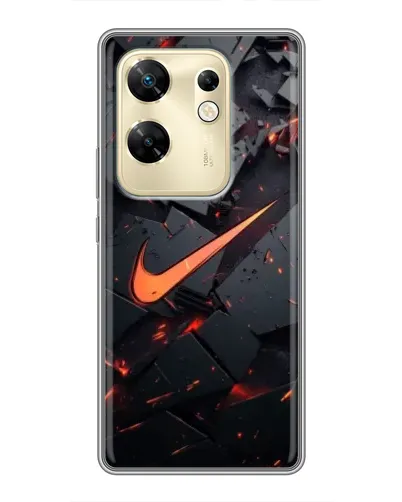 Чехол для Infinix Zero 30 с картинкой «Nike — эффект разломов» Чехол для Infinix Zero 30 с картинкой «Nike — эффект разломов»