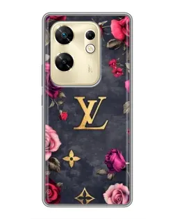 Чехол для Infinix Zero 30 с картинкой «Цветочный Louis Vuitton» Чехол для Infinix Zero 30 с картинкой «Цветочный Louis Vuitton»