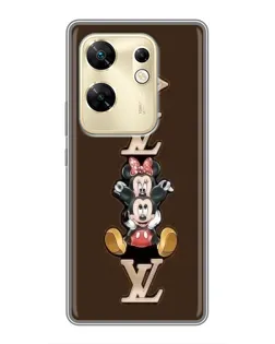 Чехол для Infinix Zero 30 с картинкой «LV и Микки Маус» Чехол для Infinix Zero 30 с картинкой «LV и Микки Маус»