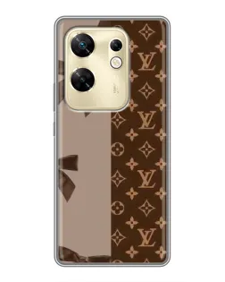 Чехол для Infinix Zero 30 с картинкой «Louis Vuitton — банты» Чехол для Infinix Zero 30 с картинкой «Louis Vuitton — банты»