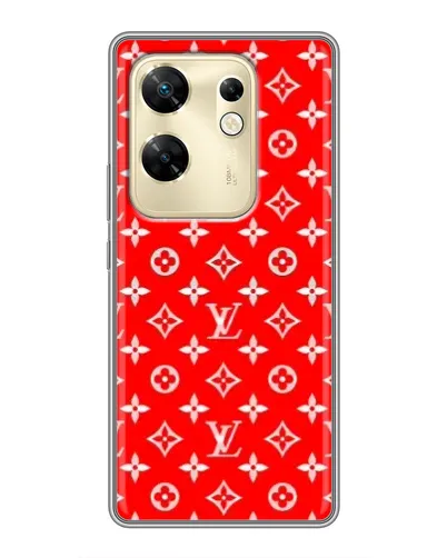 Чехол для Infinix Zero 30 с картинкой «Яркий паттерн LV»