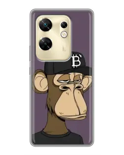 Чохол для Infinix Zero 30 з картинкою «Bored Ape в кепці»