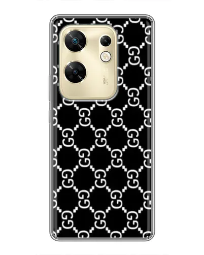 Чохол для Infinix Zero 30 з картинкою «Gucci — сітчастий паттерн» Чохол для Infinix Zero 30 з картинкою «Gucci — сітчастий паттерн»