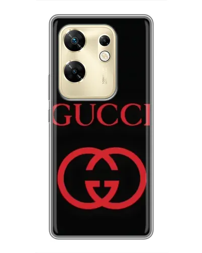 Чохол для Infinix Zero 30 з картинкою «Gucci — червоний логотип» Чохол для Infinix Zero 30 з картинкою «Gucci — червоний логотип»