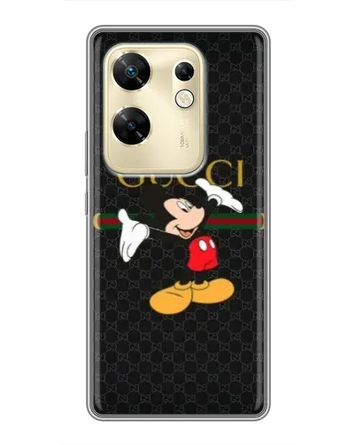 Чохол для Infinix Zero 30 з картинкою «Міккі Маус Gucci» Чохол для Infinix Zero 30 з картинкою «Міккі Маус Gucci»