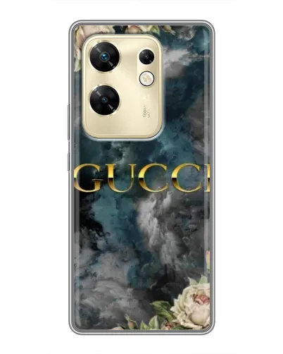 Чохол для Infinix Zero 30 з картинкою «Абстрактні квіти Gucci» Чохол для Infinix Zero 30 з картинкою «Абстрактні квіти Gucci»