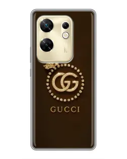 Чохол для Infinix Zero 30 з картинкою «Gucci — золотий метелик» Чохол для Infinix Zero 30 з картинкою «Gucci — золотий метелик»