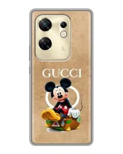 Чохол для Infinix Zero 30 з картинкою «Міккі Маус Gucci — крафт» Чохол для Infinix Zero 30 з картинкою «Міккі Маус Gucci — крафт»