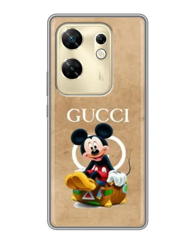 Чохол для Infinix Zero 30 з картинкою «Міккі Маус Gucci — крафт» Чохол для Infinix Zero 30 з картинкою «Міккі Маус Gucci — крафт»