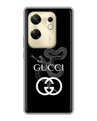 Чохол для Infinix Zero 30 з картинкою «Gucci — срібна змія» Чохол для Infinix Zero 30 з картинкою «Gucci — срібна змія»