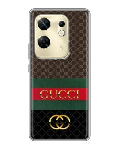 Чохол для Infinix Zero 30 з картинкою «Gucci — брендований десерт» Чохол для Infinix Zero 30 з картинкою «Gucci — брендований десерт»