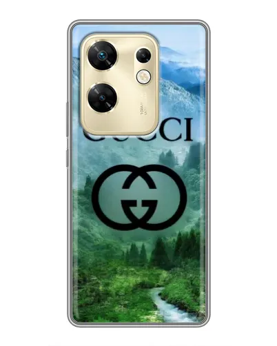 Чохол для Infinix Zero 30 з картинкою «Gucci — гірський пейзаж» Чохол для Infinix Zero 30 з картинкою «Gucci — гірський пейзаж»