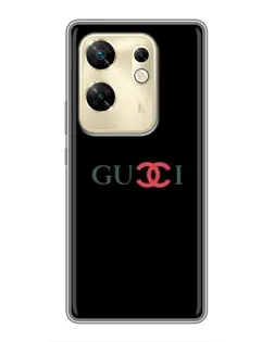 Чохол для Infinix Zero 30 з картинкою «Gucci — червоний градієнт» Чохол для Infinix Zero 30 з картинкою «Gucci — червоний градієнт»