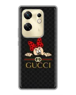 Чохол для Infinix Zero 30 з картинкою «Мінні Маус Gucci — чорний» Чохол для Infinix Zero 30 з картинкою «Мінні Маус Gucci — чорний»