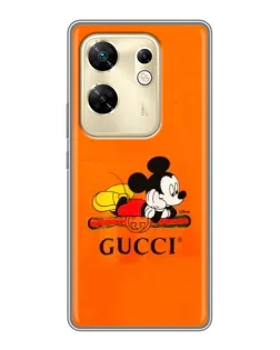 Чохол для Infinix Zero 30 з картинкою «Міккі Маус Gucci — помаранч» Чохол для Infinix Zero 30 з картинкою «Міккі Маус Gucci — помаранч»