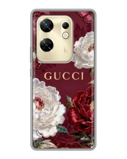 Чохол для Infinix Zero 30 з картинкою «Gucci — бордові троянди» Чохол для Infinix Zero 30 з картинкою «Gucci — бордові троянди»