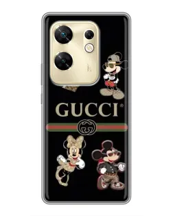Чохол для Infinix Zero 30 з картинкою «Gucci — герої Disney та монограма» Чохол для Infinix Zero 30 з картинкою «Gucci — герої Disney та монограма»