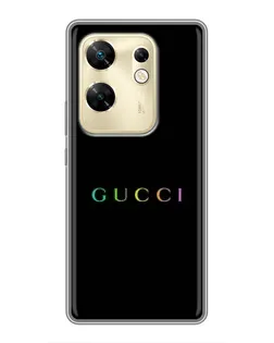 Чохол для Infinix Zero 30 з картинкою «Gucci — неоновий мінімалізм» Чохол для Infinix Zero 30 з картинкою «Gucci — неоновий мінімалізм»