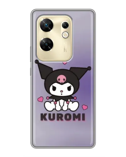 Чохол для Infinix Zero 30 з картинкою «Kuromi — фіолетовий арт» Чохол для Infinix Zero 30 з картинкою «Kuromi — фіолетовий арт»
