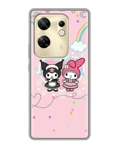 Чохол для Infinix Zero 30 з картинкою «My Melody та Kuromi» Чохол для Infinix Zero 30 з картинкою «My Melody та Kuromi»