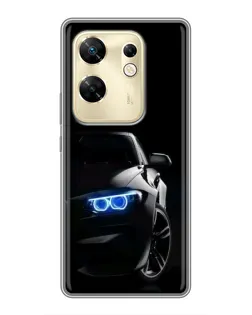 Чохол для Infinix Zero 30 з картинкою «BMW — нічний погляд»