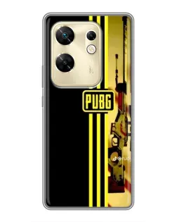 Чохол для Infinix Zero 30 з картинкою «PUBG — камуфляжний шолом»