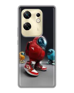 Чохол для Infinix Zero 30 з картинкою «Among Us — 3D стиль»