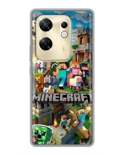 Чохол для Infinix Zero 30 з картинкою «Замок Minecraft» Чохол для Infinix Zero 30 з картинкою «Замок Minecraft»