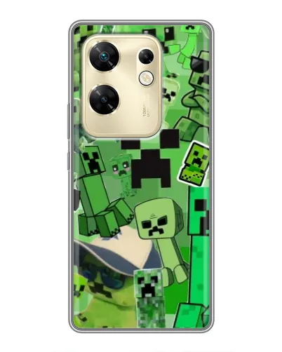 Чохол для Infinix Zero 30 з картинкою «Кріпери Minecraft» Чохол для Infinix Zero 30 з картинкою «Кріпери Minecraft»