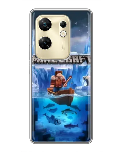 Чохол для Infinix Zero 30 з картинкою «Minecraft льодянийсвіт» Чохол для Infinix Zero 30 з картинкою «Minecraft льодянийсвіт»
