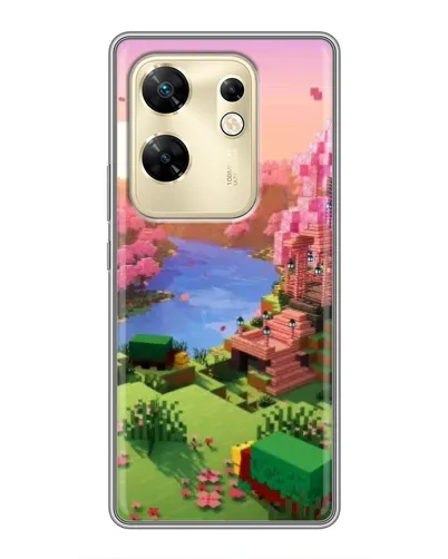 Чохол для Infinix Zero 30 з картинкою «Рожеве дерево Minecraft» Чохол для Infinix Zero 30 з картинкою «Рожеве дерево Minecraft»