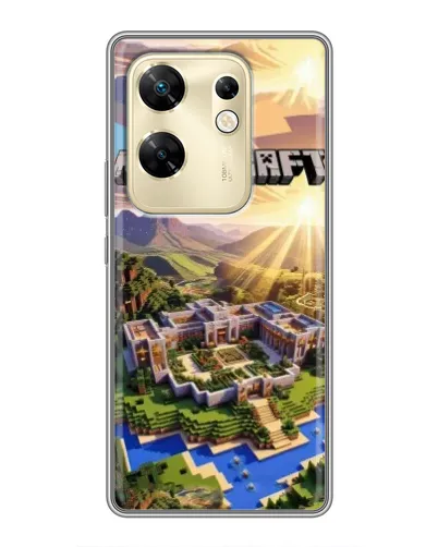 Чохол для Infinix Zero 30 з картинкою «Minecraft панорама» Чохол для Infinix Zero 30 з картинкою «Minecraft панорама»