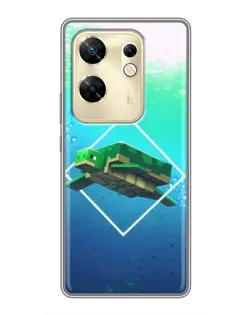 Чохол для Infinix Zero 30 з картинкою «Черепаха Minecraft» Чохол для Infinix Zero 30 з картинкою «Черепаха Minecraft»