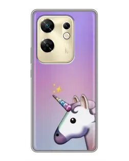 Чехол для Infinix Zero 30 с картинкой «Единорог градиент» Чехол для Infinix Zero 30 с картинкой «Единорог градиент»