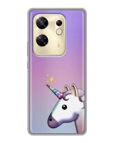 Чехол для Infinix Zero 30 с картинкой «Единорог градиент» Чехол для Infinix Zero 30 с картинкой «Единорог градиент»