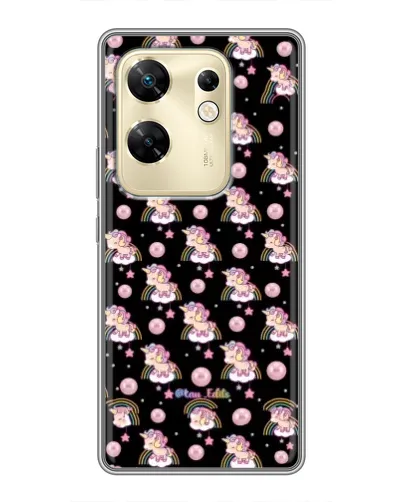 Чехол для Infinix Zero 30 с картинкой «Magic Unicorn паттерн» Чехол для Infinix Zero 30 с картинкой «Magic Unicorn паттерн»
