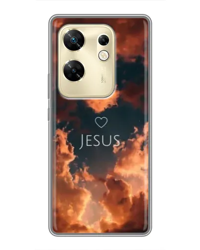 Чехол для Infinix Zero 30 с картинкой «Сияние Имени Jesus» Чехол для Infinix Zero 30 с картинкой «Сияние Имени Jesus»