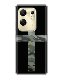 Чехол для Infinix Zero 30 с картинкой «Милитари Крест»