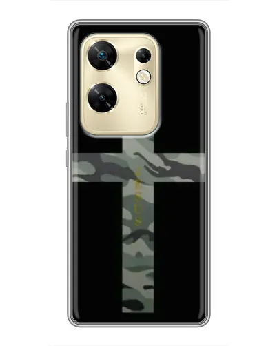 Чехол для Infinix Zero 30 с картинкой «Милитари Крест» Чехол для Infinix Zero 30 с картинкой «Милитари Крест»