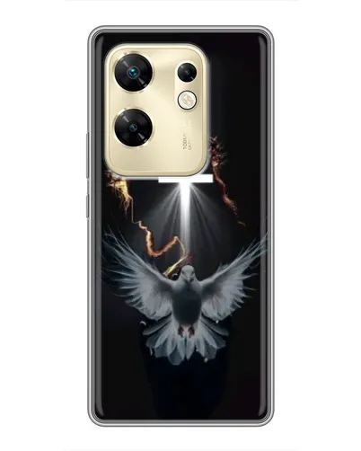 Чехол для Infinix Zero 30 с картинкой «Голубь и Свет» Чехол для Infinix Zero 30 с картинкой «Голубь и Свет»