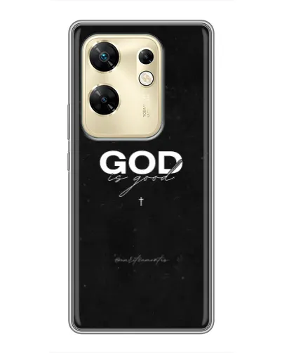 Чехол для Infinix Zero 30 с картинкой «GOD — Бог над всем» Чехол для Infinix Zero 30 с картинкой «GOD — Бог над всем»