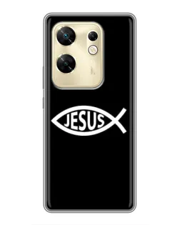 Чехол для Infinix Zero 30 с картинкой «Классический Jesus»
