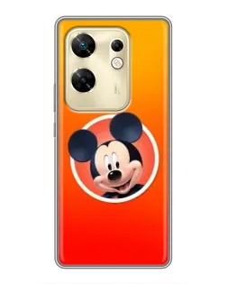 Чехол для Infinix Zero 30 с картинкой «Mickey в круге»
