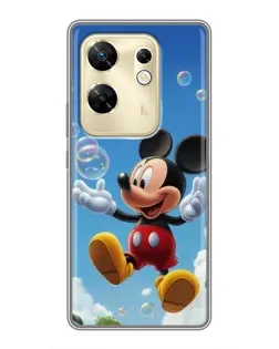 Чехол для Infinix Zero 30 с картинкой «Mickey и мыльные пузыри» Чехол для Infinix Zero 30 с картинкой «Mickey и мыльные пузыри»