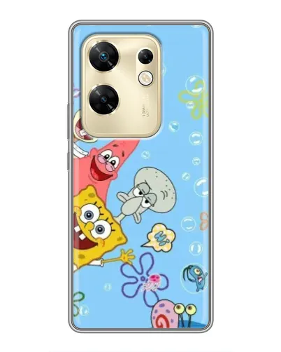 Чехол для Infinix Zero 30 с картинкой «Веселые пузырьки» Чехол для Infinix Zero 30 с картинкой «Веселые пузырьки»