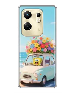 Чехол для Infinix Zero 30 с картинкой «Автомобильное путешествие»