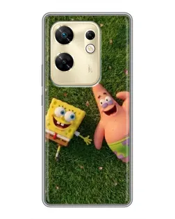 Чехол для Infinix Zero 30 с картинкой «Друзья на лужайке» Чехол для Infinix Zero 30 с картинкой «Друзья на лужайке»