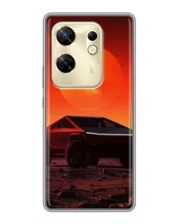 Чохол для Infinix Zero 30 з картинкою «Cybertruck на Марсі» Чохол для Infinix Zero 30 з картинкою «Cybertruck на Марсі»