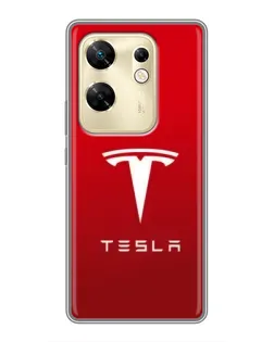 Чохол для Infinix Zero 30 з картинкою «Tesla Red Classic» Чохол для Infinix Zero 30 з картинкою «Tesla Red Classic»